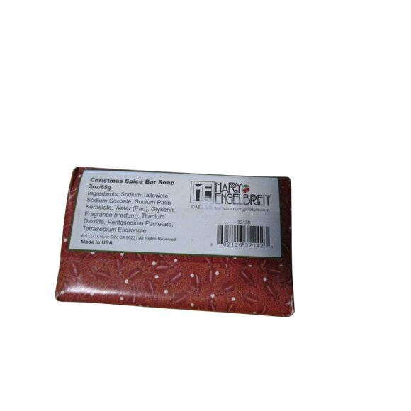 Mary Engelbreit Christmas Spice Bar Soap Festive Holiday Design Three Vintage - Picture 2 of 16